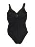 Lands' End Solid Black One Piece Swimsuit Size 10 - photo 2