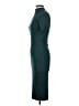 Zara Solid Teal Casual Dress Size S - photo 5