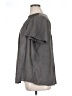 Torrid 100% Elastic Gray 3/4 Sleeve Blouse Size 1X Plus (1) - photo 5