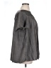 Torrid 100% Elastic Gray 3/4 Sleeve Blouse Size 1X Plus (1) - photo 4