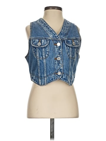 RE/DONE Denim Vest (view 1)