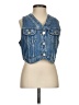 RE/DONE 100% Cotton Blue Denim Vest Size XS - photo 1