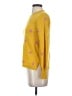 J.Crew 100% Cashmere Stars Yellow Cashmere Pullover Sweater Size S - photo 5