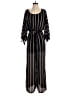 Luxology 100% Polyester Black Jumpsuit Size 8 - photo 1