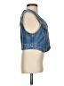 RE/DONE 100% Cotton Blue Denim Vest Size XS - photo 4