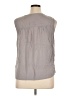 Boden 100% Viscose Gray Sleeveless Blouse Size 14 - photo 2