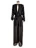 Luxology 100% Polyester Black Jumpsuit Size 8 - photo 2