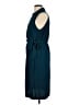 Calvin Klein 100% Polyester Solid Teal Casual Dress Size 10 - photo 5