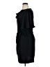 DKNY Solid Black Cocktail Dress Size 14 - photo 5