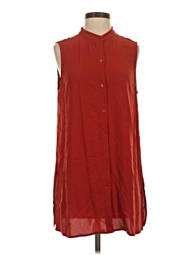 Eileen Fisher Sleeveless Silk Top