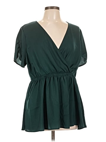 Torrid Short Sleeve Blouse (view 1)
