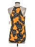 Express 100% Polyester Orange Tank Top Size S - photo 2
