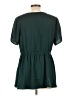 Torrid 100% Polyester Green Short Sleeve Blouse Size Lg (0) - photo 2