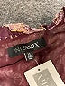 Intermix Paisley Purple Long Sleeve Blouse Size XL - photo 7