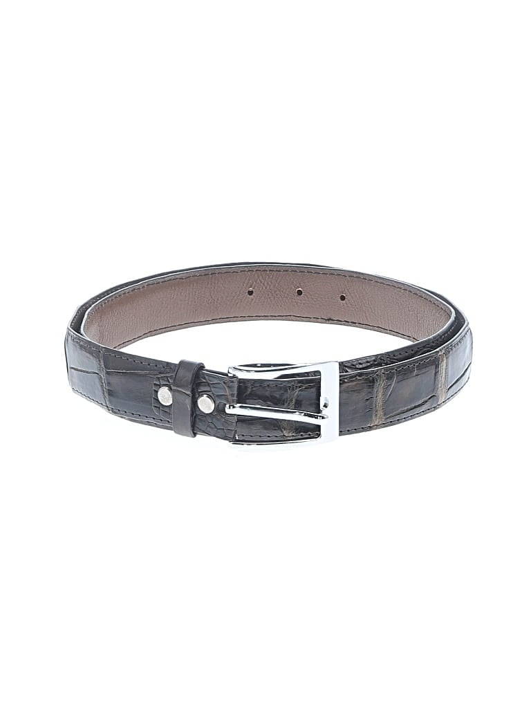 Pre-owned Assorted Brands Belt In Gray