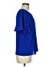 Shein Blue Short Sleeve T-Shirt Size 6 - photo 4