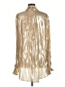 Layeur Gold Long Sleeve Blouse Size 46 - photo 2