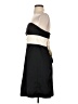 BCBGMAXAZRIA 100% Polyester Color Block Black Cocktail Dress Size 2 - photo 5