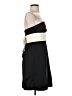 BCBGMAXAZRIA 100% Polyester Color Block Black Cocktail Dress Size 2 - photo 4
