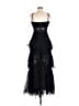 Betsy & Adam 100% Polyester Black Cocktail Dress Size 8 - photo 2