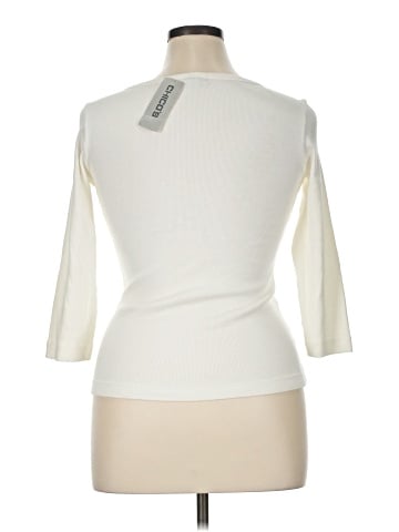 Chico's 3/4 Sleeve T-Shirt (view 2)