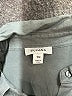 Cuyana Solid Gray Long Sleeve Button-Down Shirt Size S - photo 7