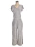 Matilda Jane Stripes Gray Jumpsuit Size S - photo 1