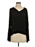 Ramy Brook 100% Silk Black Long Sleeve Silk Top Size XS (estimated) - photo 1