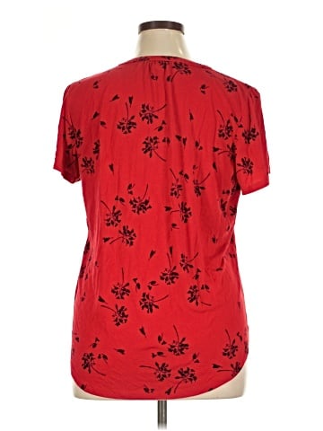 Liz Claiborne Short Sleeve Blouse (view 2)