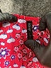 Bebop Hearts Red Casual Dress Size L - photo 7