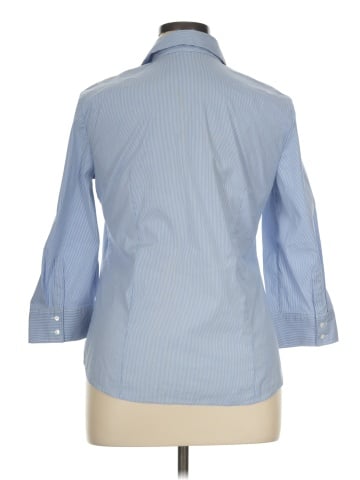 Ann Taylor 3/4 Sleeve Button-Down Shirt (view 2)