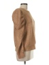 Express 100% Polyester Metallic Tan Pullover Sweater Size M - photo 4