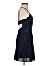 Express 100% Polyester Paisley Blue Cocktail Dress Size 0 - photo 4