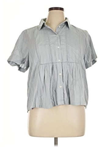 Lucky Brand Short Sleeve Blouse (view 1)