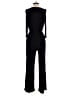 NY Collection Solid Black Jumpsuit Size M - photo 2