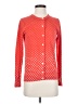 Lands' End 100% Baumwolle Polka Dots Red Cardigan Size XS - photo 1