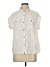 PrAna Ivory Short Sleeve Blouse Size M - photo 1
