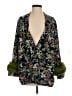 Zara TRF Floral Green Blazer Size Sm - Med - photo 1