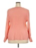 Simply Vera Vera Wang 100% Polyester Orange Long Sleeve Blouse Size XXL - photo 2