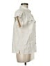 PrAna Ivory Short Sleeve Blouse Size M - photo 4
