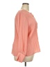 Simply Vera Vera Wang 100% Polyester Orange Long Sleeve Blouse Size XXL - photo 4