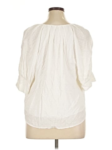 Ann Taylor LOFT Short Sleeve Blouse (view 2)