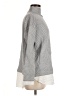 Adrienne Vittadini Houndstooth Gray Turtleneck Sweater Size M - photo 4