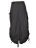 Romwe 100% Polyester Black Casual Skirt Size 6 - photo 2