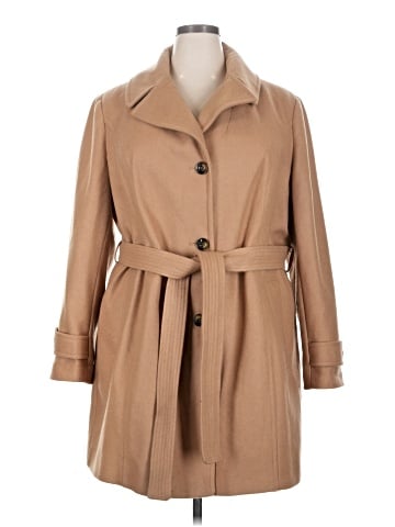 London Fog Wool Coat (view 1)