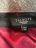 Talbots 100% Polyester Plaid Black Formal Skirt Size 20 - photo 4