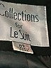 Le Suit 100% Polyester Black Blazer Size 8 (petite) - photo 6
