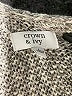 Crown & Ivy Tweed Silver Pullover Sweater Size L - photo 7