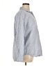 Gap 100% Cotton Stripes Blue Long Sleeve Button-Down Shirt Size XL - photo 4
