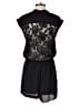 Kardashian Kollection 100% Polyester Solid Black Romper Size M - photo 2